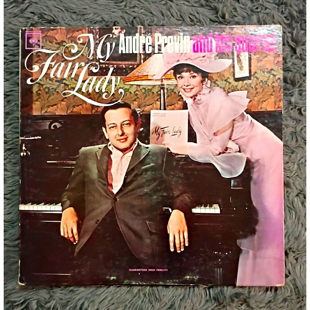 André Previn Quartet - My Fair Lady Columbia 12" Black Vinyl LP Jazz Soundtrack